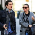 Làng sao - Miranda Kerr và Orlando Bloom vui vẻ bên nhau