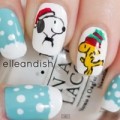 Làm đẹp - Nail họa tiết hoạt hình ngộ nghĩnh