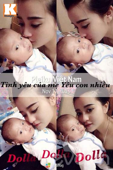 Hotgirl Gia Lai 2 con long lanh hơn mẫu - 7