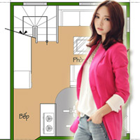 Xây nhà đơn tầng xanh mát giữa Hà Nội - 14