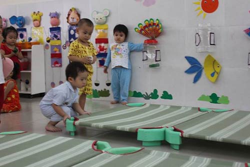 “Đột nhập” lớp mẫu giáo con sao Việt - 9