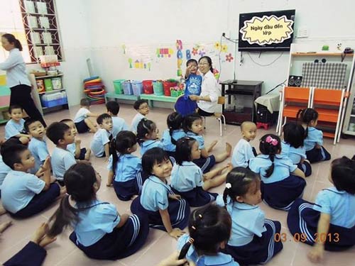 “Đột nhập” lớp mẫu giáo con sao Việt - 13