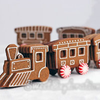 Bánh nhà gừng để bé mừng Noel - 16