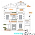 Nhà đẹp - Xây nhà 100m2 mỹ mãn ở Hải Phòng