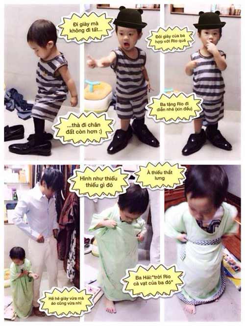 Vợ Lý Hải kể chuyện con đi mẫu giáo - 10