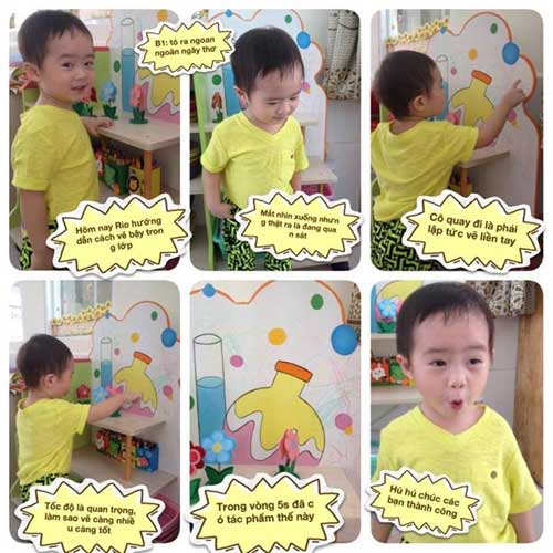 Vợ Lý Hải kể chuyện con đi mẫu giáo - 8
