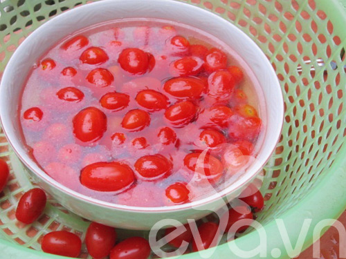 Mứt cà chua bi đón Tết, vui xuân - 3