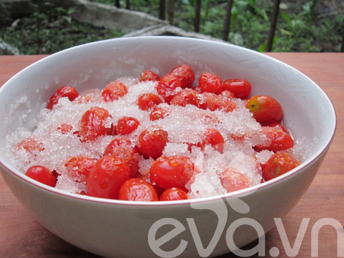 Mứt cà chua bi đón Tết, vui xuân - 4