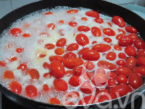 Mứt cà chua bi đón Tết, vui xuân - 5