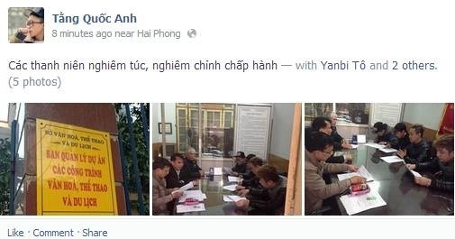 Yanbi và Mr. T đến Sở VH-TT-DL Hải Phòng giải trình - 2