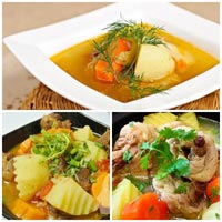 3 món canh khoai tây hầm nóng sốt