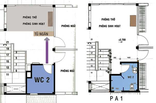 Sợ phòng tắm ngắm phòng thờ? - 1