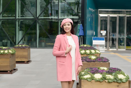 Ngọc Hân thanh lịch du ngoạn Hàn Quốc - 10