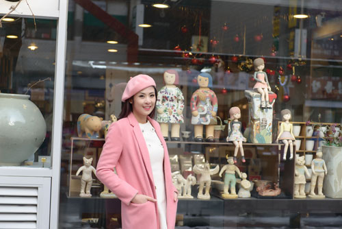 Ngọc Hân thanh lịch du ngoạn Hàn Quốc - 2