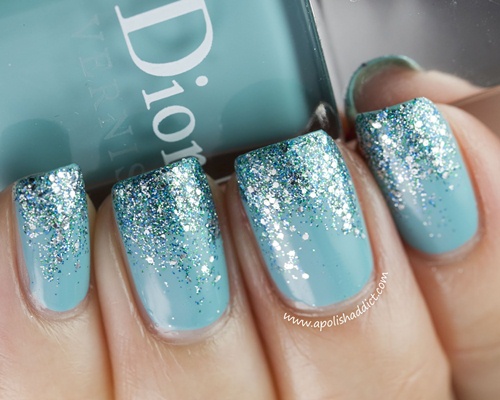 Nail nhũ lấp lánh đón tiệc cuối năm - 2