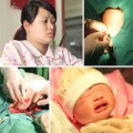 Bà bầu - Xem tận mắt ca đẻ mổ của mẹ Việt