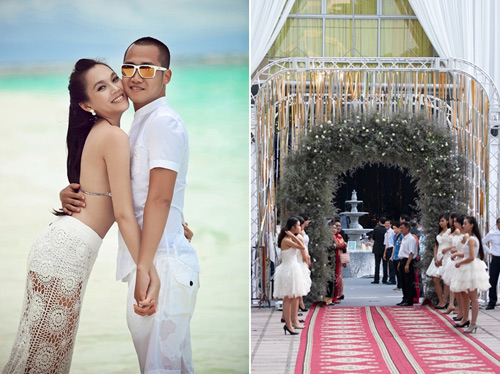 Gu trang trí tiệc cưới tiền tỷ của sao Việt - 5