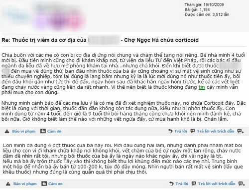 Cảnh báo con hoại tử vì thuốc viêm da - 3
