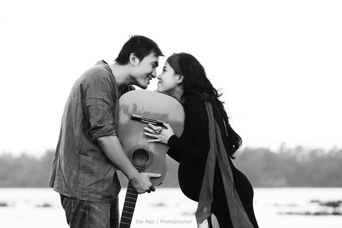 quot;Ngọt lịmquot; bộ ảnh bầu đen-trắng của mẹ Việt - 4