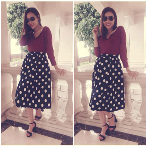 Lưu Hương Giang: quot;Cứ mặc màu đỏ là hỏng việcquot; - 1