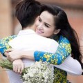 Làng sao - Ngắm ảnh cưới lãng mạn, đơn giản của HH Diễm Hương
