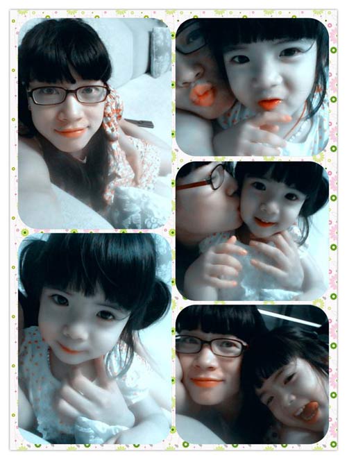 Xúc động tâm sự mẹ bầu gửi con gái lớn - 1
