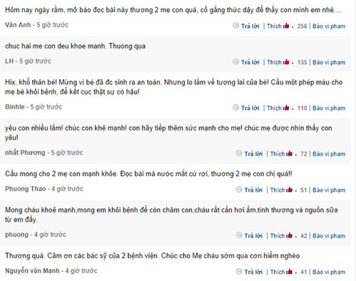 Dân mạng xúc động với em bé chào đời từ người mẹ hôn mê - 4