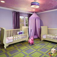 10 chú ý AN TOÀN khi thiết kế phòng trẻ sơ sinh