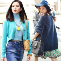 4 kiểu áo cardigan hấp dẫn nhất khi giao mùa