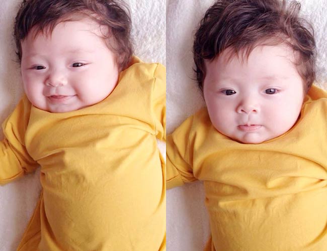 Lầu đầu tiên chia sẻ về chuyện riêng tư, Elly Trần tuyên bố cô sinh con vào tháng 8/2014 được 3 kg bằng phương pháp đẻ mổ, sức khỏe bình thường. 

