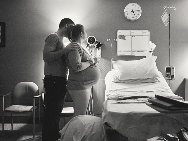 Khi đến bệnh viện đẻ, cân nặng của Simone đã lên tới hơn 1 tạ, vì vậy các bác sĩ khá lo lắng khi cô chọn sinh thường.
