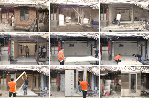 Mang nét hiện đại cho ngôi nhà cổ 60m2 trong...2 ngày - 4