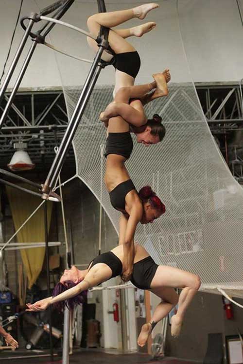 Choáng với mẹ bầu 39 tuần vẫn nhào lộn trên không - 6