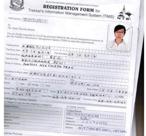 Vụ bão tuyết ở Nepal: Chờ tin 3 người Việt mất tích - 1