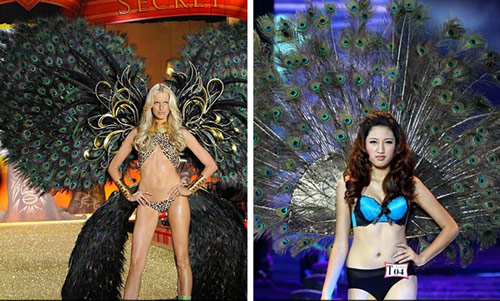 Nội y Victoria#039;s Secret bị nhái trắng trợn trên sàn catwalk - 8