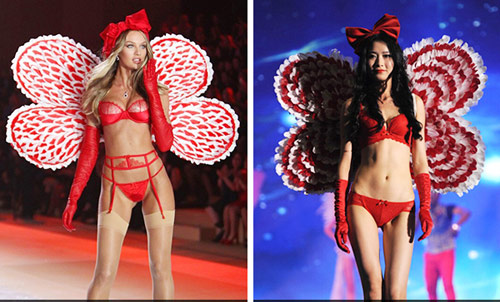 Nội y Victoria#039;s Secret bị nhái trắng trợn trên sàn catwalk - 16
