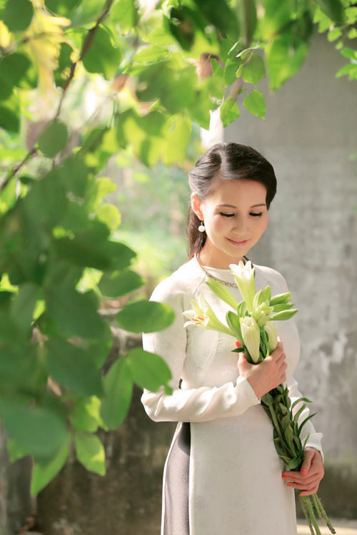 HH Sương Đặng óng ả trong dáng hình cô gái Hà Nội - 6