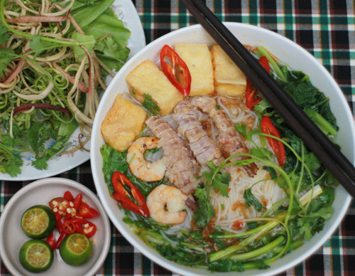 Mát trời đi ăn bún bề bề Văn Miếu - 13