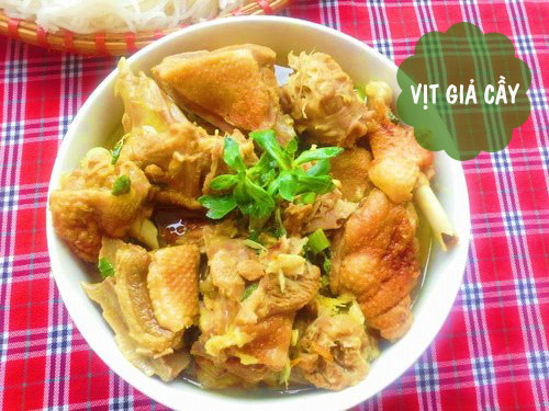 Bữa ăn ngon mê vì có vịt giả cầy - 1