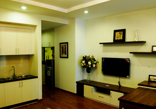 HN: Căn hộ nhỏ 47m2 đẹp như mơ cho vợ chồng son - 3