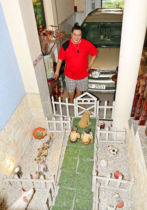 Nhà quot;đồ sộquot; của hai nam diễn viên hài mập mạp - 20