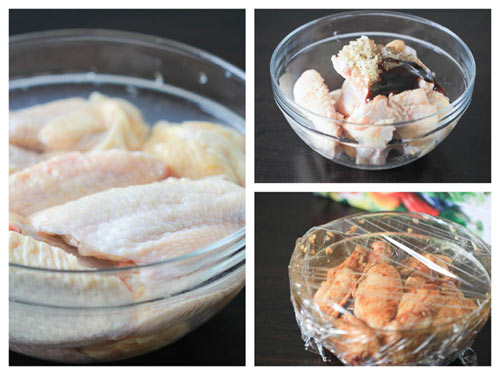 Hấp dẫn với cánh gà nướng tỏi, mật ong - 2