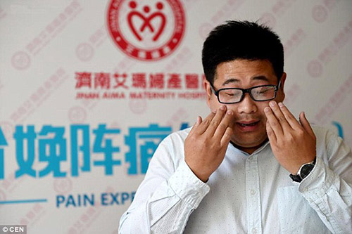 Các ông chồng quot;khóc hết nước mắtquot; vì thử đau đẻ - 4
