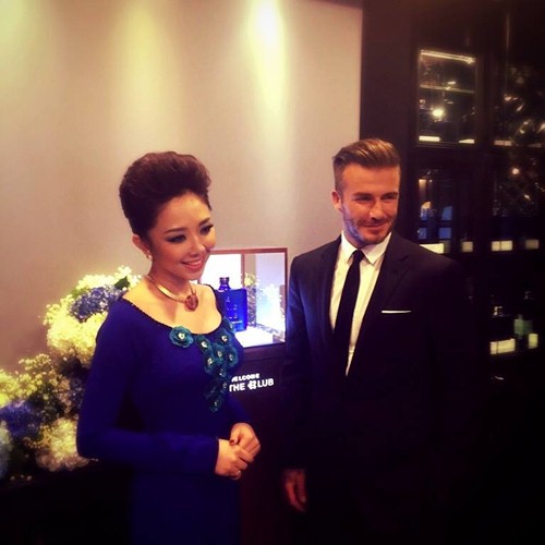 Hà Hồ thích thú khi được David Beckham khen - 9