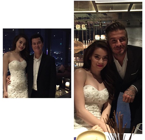 Hà Hồ thích thú khi được David Beckham khen - 2