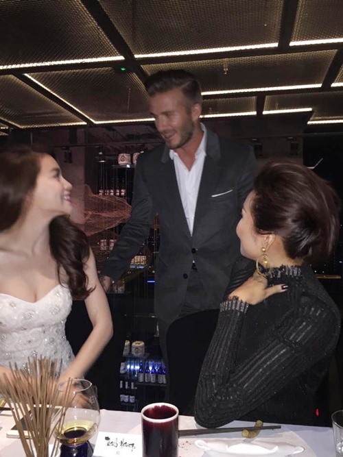 Hà Hồ thích thú khi được David Beckham khen - 3