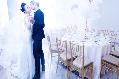 Linh Nga bất ngờ hóa cô dâu lộng lẫy - 8