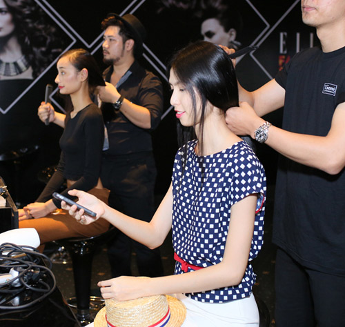 Chân dài Việt ráo riết tập Elle Show trước giờ G - 8