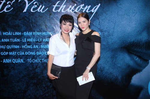 Linh Nga đẹp rạng ngời đến ủng hộ Duy Nhân - 11