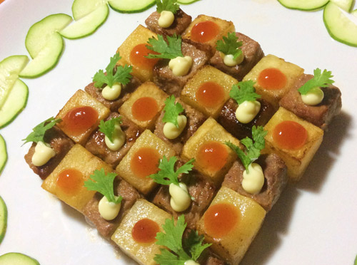 Bò lúc lắc với khoai tây chiên kiểu mới - 7